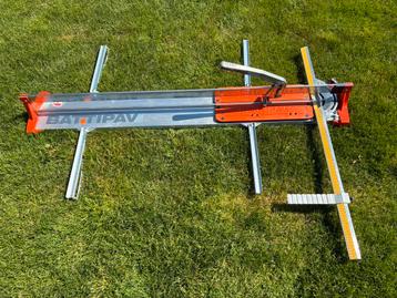 Tegelsnijder Battipav 133EVO, Doe-het-zelf en Bouw, Tegels, Ophalen, 60 cm of meer, 60 cm of meer, Zo goed als nieuw
