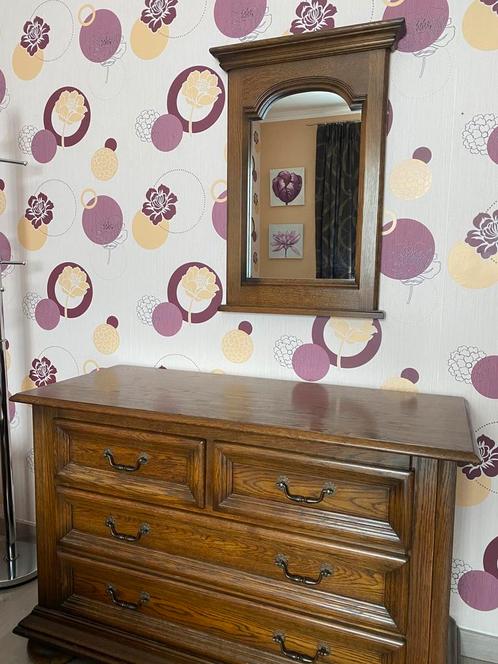 Eiken slaapkamermeubels, Huis en Inrichting, Slaapkamer | Complete slaapkamers, Gebruikt, Ophalen