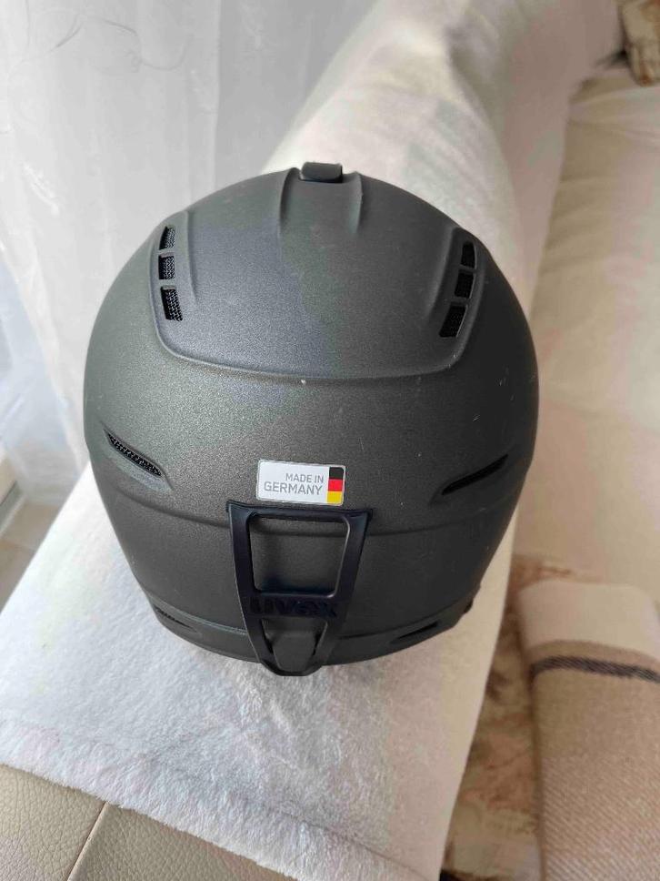 Casque (tailles 59—62) avec protection faciale et lunettes, Sports & Fitness, Snowboard, Utilisé, Casque ou Protection, Enlèvement