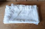 Paire de rideaux bonne femme - vintage, Huis en Inrichting, Stoffering | Gordijnen en Lamellen, Gebruikt, Wit, 100 tot 150 cm