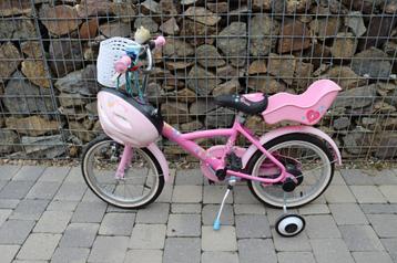 Vélo 16 pouces pour petite fille