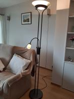vloerlamp + leeslamp, Huis en Inrichting, Lampen | Vloerlampen, 150 tot 200 cm, Metaal, Zo goed als nieuw, Ophalen