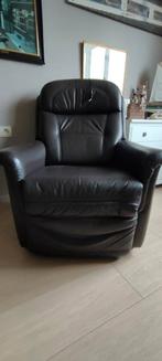 elektrische relax zetel in leer, 75 à 100 cm, Moins de 150 cm, Enlèvement, Cuir