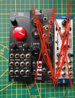 Verschillende eurorack-modules (stereorimpels, dubbele drive, Zo goed als nieuw