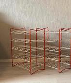 Wijnrek Tomado - 70’ oranje/wit, Ophalen, Gebruikt