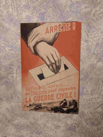 REX Degrelle Van Zeeland België Belgique Verkiezing Front beschikbaar voor biedingen