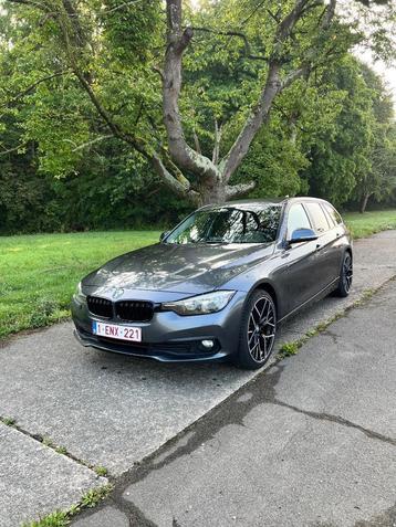 BMW 316 d touring, Autos, Cuir, Argent ou Gris, Achat, Euro 6
