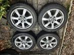 4 16 inch platina lichtmetalen velgen (5 x110), Ophalen, Opel