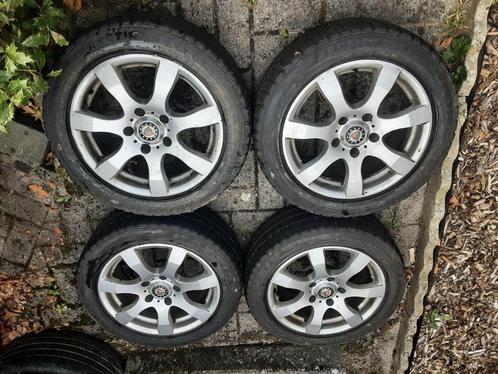4 16 inch platina lichtmetalen velgen (5 x110), Auto-onderdelen, Overige Auto-onderdelen, Alfa Romeo, Fiat, Opel, Ophalen