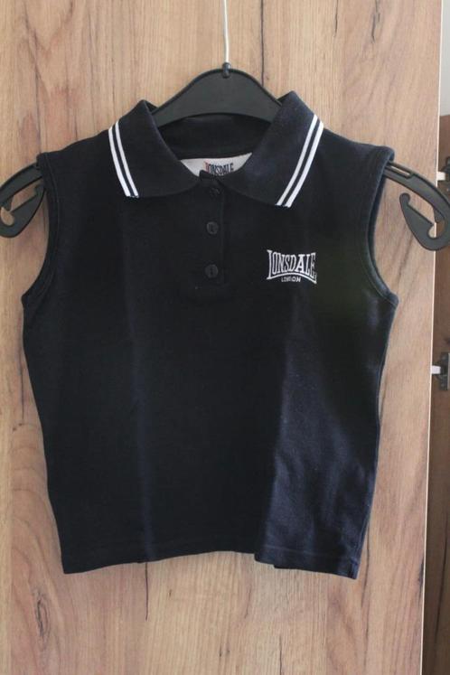 Lonsdale Vrouwenpolo (XS), Kleding | Dames, T-shirts, Maat 34 (XS) of kleiner, Zwart, Zonder mouw, Ophalen of Verzenden