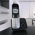 Panasonic Draadloze tel. voor vaste verbinding met oplader, Telecommunicatie, Ophalen, Zo goed als nieuw, 1 handset, Stralingsarm
