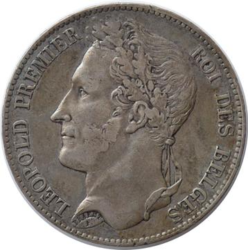 5 Francs 1848 Leopold I beschikbaar voor biedingen