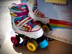 Rolschaatsen Rainbow maat 32-35 (verstelbaar), Ophalen, Verstelbaar, Zo goed als nieuw, Kinderen