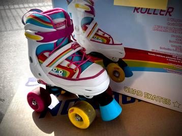 Rolschaatsen Rainbow maat 32-35 (verstelbaar) beschikbaar voor biedingen