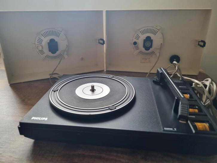 Tourne-disque portable Philips, TV, Hi-fi & Vidéo, Tourne-disques, Tourne-disque, Philips, Enlèvement