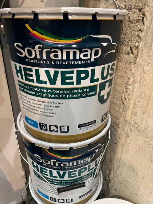 Pot de peinture 15L de marque Schuss Ultra, impression mat, Doe-het-zelf en Bouw, Verf, Beits en Lak, Nieuw, Verf, Ophalen of Verzenden