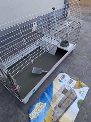 Gloednieuwe Ferplast knaagdierenkooi Krolik 120  beschikbaar voor biedingen