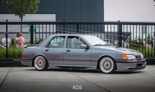Ford siërra 2,9 v6 24v 1992, Auto's, Ford, Particulier, Sierra, Benzine, Berline, 4 deurs, Handgeschakeld, Zilver of Grijs, Zwart