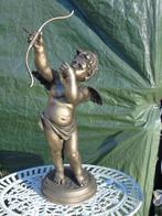 beeld van een CUPIDO-engel met bronzen patina, nieuw!, Nieuw, Engelenbeeld, Kunststof, Ophalen of Verzenden