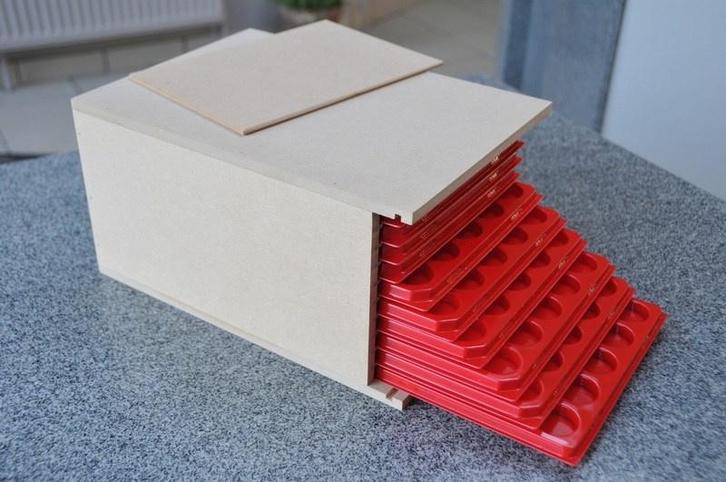 Verzamelbox voor 400 capsules, Verzamelen, Overige Verzamelen, Nieuw, Ophalen of Verzenden