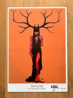 poster ‘Antlers’ - gesigneerd Mahmud Asrar, Boeken, Nieuw, Ophalen of Verzenden