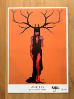 poster ‘Antlers’ - gesigneerd Mahmud Asrar, Nieuw, Ophalen of Verzenden