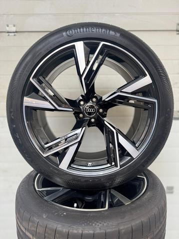 22” AUDI Q7 RSQ7 Q8 RSQ8 ETRON VELGEN ZOMERBANDEN ORIG  beschikbaar voor biedingen