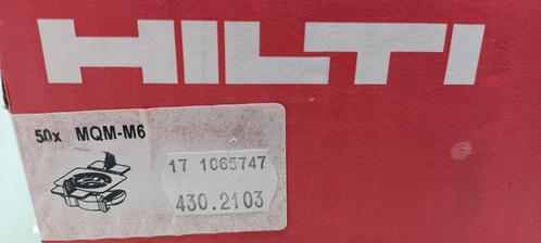 Hilti MQM M6 vleugelmoer x37, Bricolage & Construction, Quincaillerie & Fixations, Enlèvement