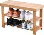 Schoenenrek met bamboe bank | Nieuw, -, Verzenden, -, Nieuw