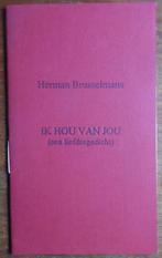 Herman Brusselmans - Ik hou van jou - Trilgras - Zeldzaam, Boeken, Nieuw, Ophalen of Verzenden, België