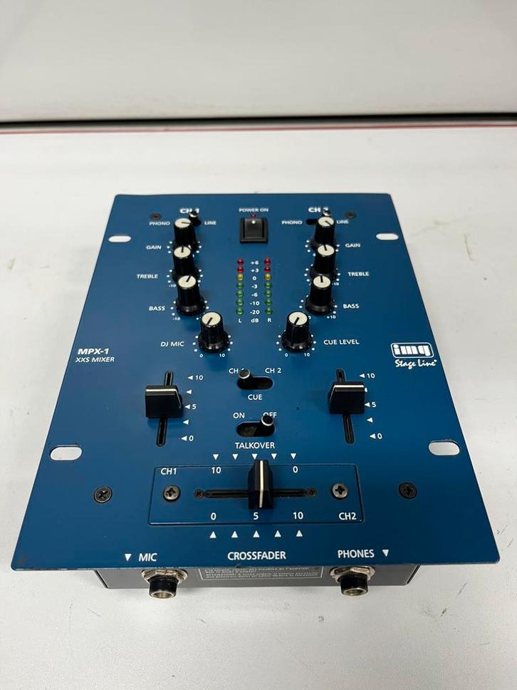 IMG Stage Line - MPX-1 compacte DJ-mixer, Audio, Tv en Foto, Stereoketens, Zo goed als nieuw, Ophalen of Verzenden