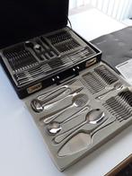 Bestek 72 delig in Koffer inox 18/8 in perfecte staat., Résiste au lave-vaisselle, Enlèvement ou Envoi, Ensemble de couverts, Comme neuf