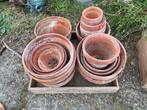 Lotje stenen bloempotten, Tuin en Terras, Ophalen, Gebruikt, Steen