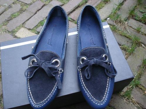 Gratis verzenden nieuwe blauwe lea foscati moccasins mt 36, Kleding | Dames, Schoenen, Nieuw, Instappers, Blauw, Verzenden