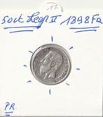 50 CENTIEM 1898 FR LEOPOLD 2 ZILVER PRACHTIG, Postzegels en Munten, Munten | België, Ophalen of Verzenden, Zilver, Zilver