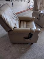 mooie relaxzetel met 2 motoren, Huis en Inrichting, Fauteuils, Ophalen, Kunststof, Gebruikt, 75 tot 100 cm