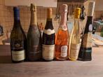 Lot 2 bouteilles eau de vie, cava +champagne, 2 vins. Neuf,, Collections, Enlèvement, Champagne, Neuf