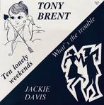 Tony Brent ‎– Ten Lonely Weekends " Popcorn " Mint, Cd's en Dvd's, Vinyl Singles, Overige genres, 7 inch, Single, Ophalen of Verzenden