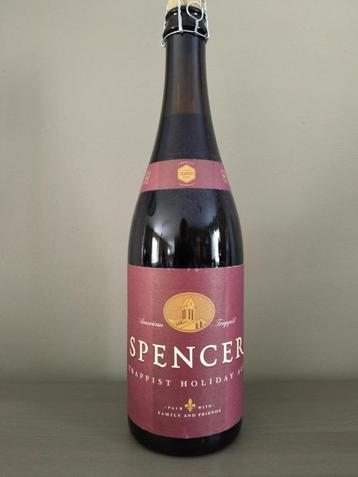 Amerikaans Trappistenbier Spencer Holiday Ale 75cl, Enlèvement ou Envoi, Comme neuf, Bouteille(s), Autres marques