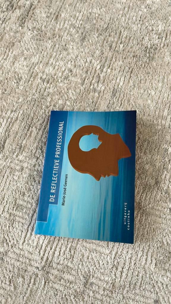 Marie - Jose Geenen - De reflectieve professional, Boeken, Wetenschap, Zo goed als nieuw, Verzenden