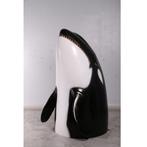 Orcahead 193 cm - killer whale beeld polyester, Ophalen, Nieuw