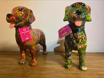 Pomme Pidou Labrador Sophie - Spaarpot - Medium, Enlèvement ou Envoi, Neuf, Pierre, Poterie ou Céramique, Animal