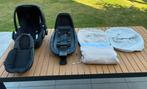 Maxi-Cosi Rock Black met family fix2,2 hoezen en 1 voetenzak, Kinderen en Baby's, Ophalen of Verzenden, Gebruikt, Maxi-Cosi, Isofix