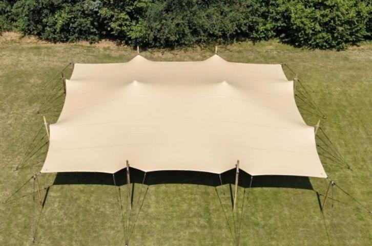 Stretchtent 10x12 Te huur, Tuin en Terras, Partytenten, Ophalen