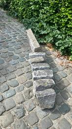 Boordsteen blauwe hardsteen, Tuin en Terras, Tegels en Klinkers, Ophalen