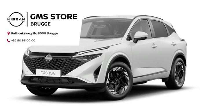 Nissan Qashqai MHEV N-Connecta + verw zetels + pano dak, Auto's, Nissan, Bedrijf, Te koop, Qashqai, 360° camera, Adaptive Cruise Control