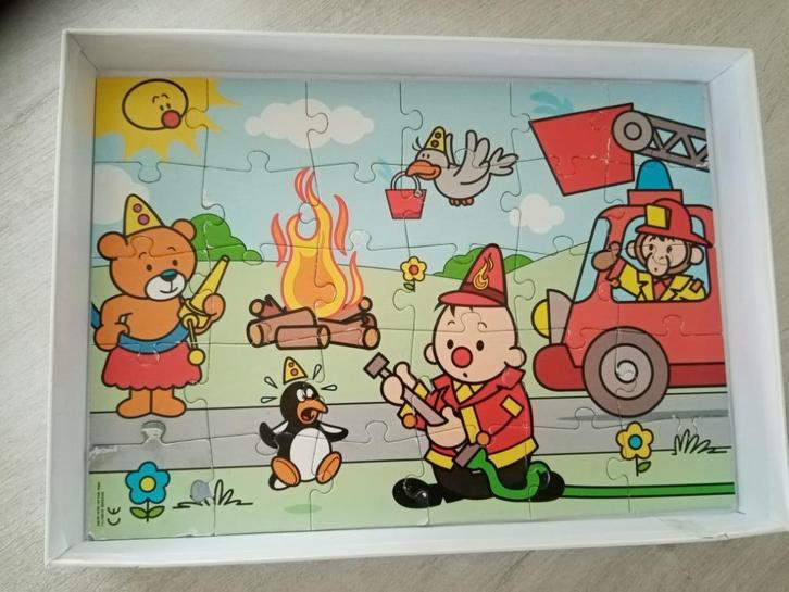 3 puzzels Bumba, Kinderen en Baby's, Speelgoed | Kinderpuzzels, Zo goed als nieuw, 2 tot 4 jaar, 10 tot 50 stukjes, Ophalen of Verzenden