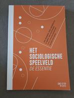 Cursus Sociologie: het sociologische speelveld: de essentie, Comme neuf, Acco, Enlèvement ou Envoi, Enseignement supérieur