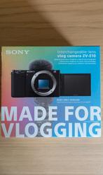 Sony ZV-E10 BODY - Als nieuw! Lees beschrijving., Audio, Tv en Foto, Fotocamera's Digitaal, Ophalen of Verzenden, Zo goed als nieuw