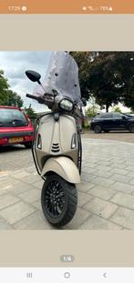Vespa Sprint Desert Sand Storm Full Option scooter, Fietsen en Brommers, Scooters | Vespa, Ophalen, Gebruikt, Benzine, Klasse A (25 km/u)